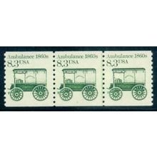 2128 8.3c Ambulance Fine MNH Dry Gum PNC 1/3 A02217