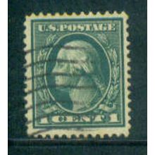 Used 405 1c George Washington Fine Plus A08494