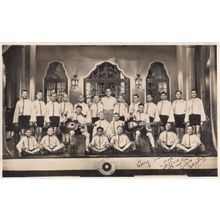 Steffani & his Silver Songsters Ronnie Ronalde Whistler RPC Postcard