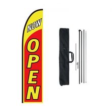 Open Flags for Business Advertising Flags for Outside Banner Flag and Pole