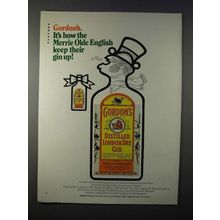 1971 Gordon's Gin Ad - Merrie Olde English