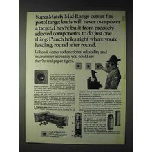 1973 Winchester-Western Ad - Super-Match Ammunition