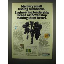 1980 Mercury Outboard Motors Ad - Leadership