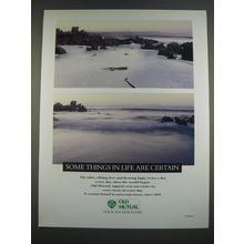 1989 Old Mutual Insurance Ad - Some things in life are certain