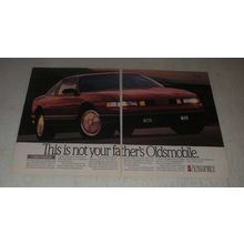 1989 Oldsmobile Cutlass Supreme Car Ad - This is not your father's Oldsmobile