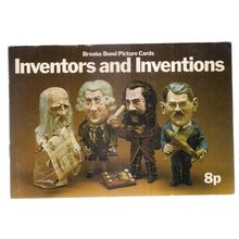 INVENTORS AND INVENTIONS . Brooke Bond Tea card album complete 50 cards..(a)