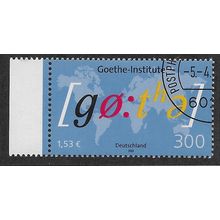 GER 2001 300pf 'GEOTHE INSTITUTE 'FINE USED (EBID64-477)