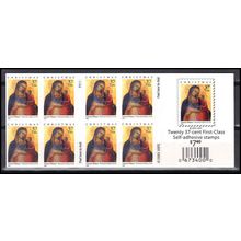 3879a 37c Madonna Very Fine MNH Pane/20 P# P1111 L01063