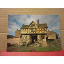 THE GATEHOUSE, STOKESAY CASTLE, Shropshire unused postcard English Life =