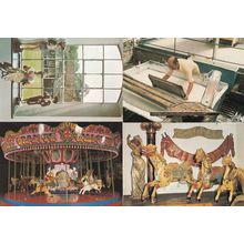 Wookey Hole Lady Bangors Fairground Collection Somerset Vatman 4x Postcard s