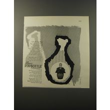 1953 Beam's Pin-Bottle Bourbon Ad - Gift without peer