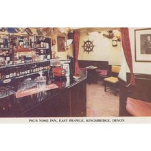 Pigs Nose Inn East Prawle Kingsbridge Devon Pub Postcard