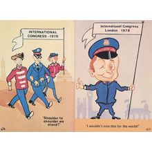 The Salvation Army 1978 Congress 2x Postcard s