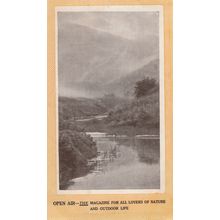 Open Air Nature Lovers Magazine Antique Advertising Postcard