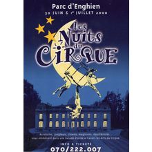 Les Nuits Du Cirque French Ballet Circus Theatre France Postcard