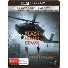 Black Hawk Down 4K UHD Blu-ray | Ridley Scott's | Region Free