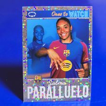 Topps UEFA Champions League 2024/2025 #514 Salma PARALLUELO GLITTER Foil
