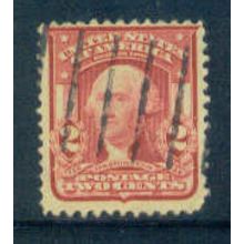 Used 319 2c George Washington Just Clears A06528