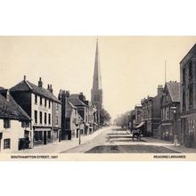 Southampton Street Reading Real Photo Postcard