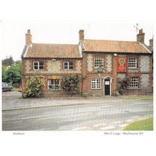 Warham Three Horseshoes Pub Lyons Cakes Norfolk Postcard