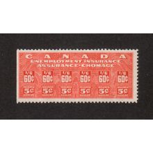 FU20 - Canada Unemployment Insurance Revenue Stamp (Used)