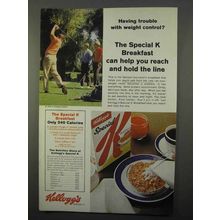 1966 Kellogg's Special K Cereal Ad - Weight Control