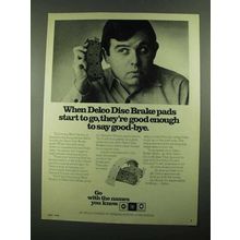 1976 AC Delco Disc Brake Pads Ad - Say Good-Bye