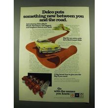 1976 AC Delco Big D Shock Absorbers Ad - You and Road