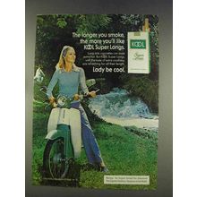 1977 Kool Cigarettes Ad - The Longer