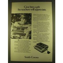 1980 Smith-Corona Electric Portable Typewriter Ad