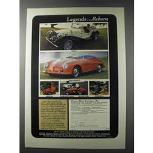 1981 Classic Motor Carriages Ad - Gazelle, Speedster
