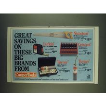 1985 CooperTools Ad - Nicholson Handsaw, Lufkin Tape, Crescent Nutdriver Kit