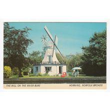 The Mill on the Bure Horning Norfolk Broads Postcard 699