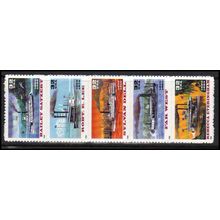 3091-3095 32c Riverboats Very Fine MNH L00873