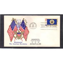 FDC Boerger Cachets 1664 13c Minnesota (Cachet-U/A) CV00719