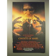 2001 Ghosts of Mars Movie Advertisement - Ice Cube . Natasha Henstridge