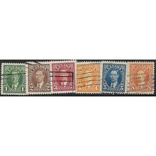 1937/1938 SG 357/362 - fine used (o)