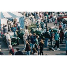 MG Classic Car Meeting Brooklands Surrey Postcard