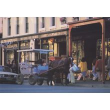 Chemist Curry Newsagent George Street Sydney Australian Postcard