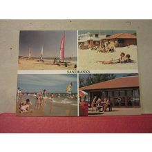 multiview, SANDBANKS, DORSET unused postcard 1992 #