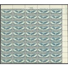 C24, MNH 30¢ Complete Sheet of 50 Stamps - CV $675 * Stuart Katz