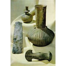 Dolmen Period Antique Axes Vessels Norway Relics Postcard