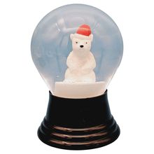 PR1631 - Perzy Snowglobe - Polar Bear - 5"H x 3"W x 3"D