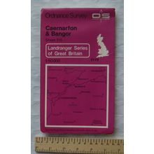 1974 OS Landranger map Sheet 115 Caernarfon & Bangor, second series