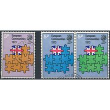 Entry Into European Communities - GB 1973 - FH - SG 919 & 920a