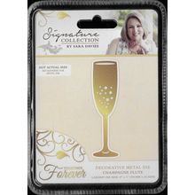 Crafter's Companion. Sara Davies. Champagne Flute Die. Die Cutting Cardmaking