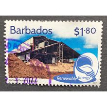 Barbados 2017 Renewable Energy SG 1489 $1 80c Bagasse at Portvale Factory