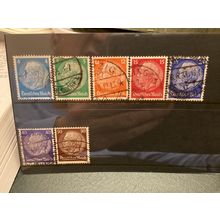 Germany 391-397 complete VF used