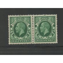 Great Britain 210, 1934-1936 1/2p King George V, VF. MNH Pair, (GB529)