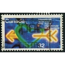 1985 SG 1142 - #4 fine used (o)